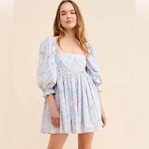 Selkie Monet Puff Dress Mini 6